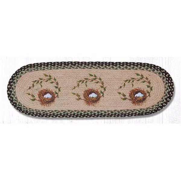 13 x 36 in. Robins Nest Oval Patch Runner, Capitol Importing Co, Mfr#: 68-121RN